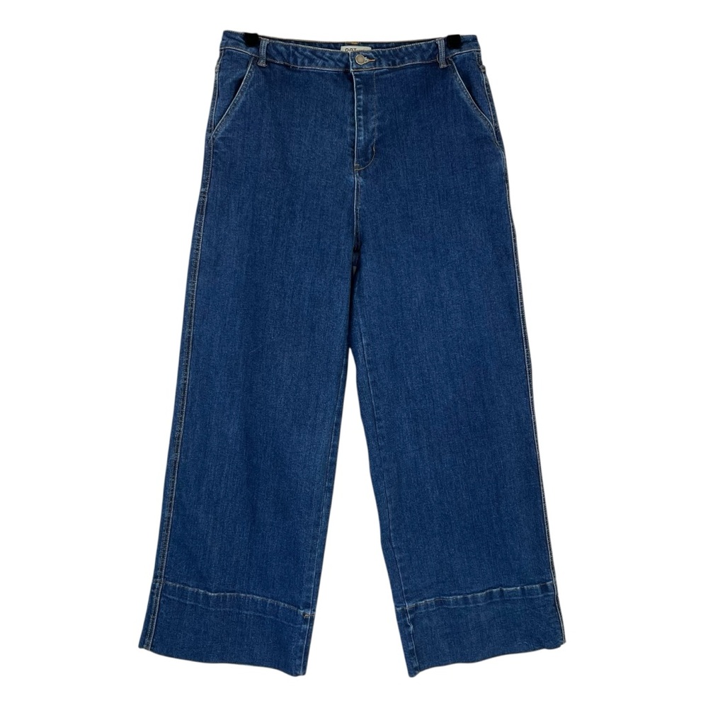 Oat New York Dark Blue Wide Leg Jeans